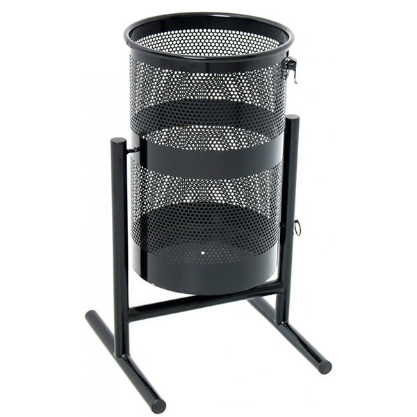 Урна ЗАВОД ФРУНЗЕ Економ чорна 37 л чорний 87502